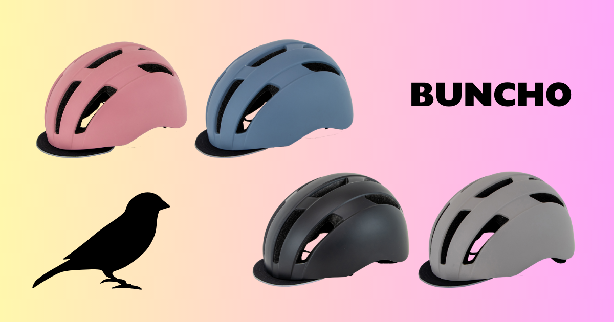 まるくてかわいいヘルメット「BUNCHO」
